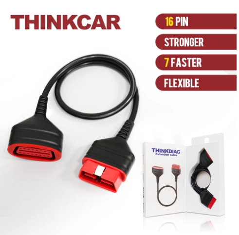 Thinkdiag Universal Obd Male To Female Extension Cable For Easydiag Mdiag Golo Original